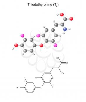 Triiodothyronine Clipart