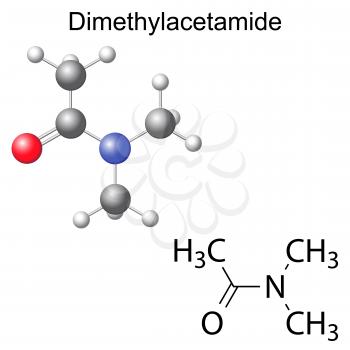 Dimethylacetamide Clipart