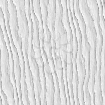 Bright abstract white background with creased crumpled lines for various design artworks, business cards, banners and graphic, 3d illustration