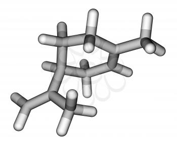 Limonene, the compound with strong smell of oranges