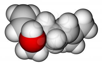 Linalool, a compound with pleasant floral scent