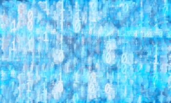 Computer data hacking illustration background hd