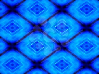 Diagonal glowing blue cubes illustration  background hd