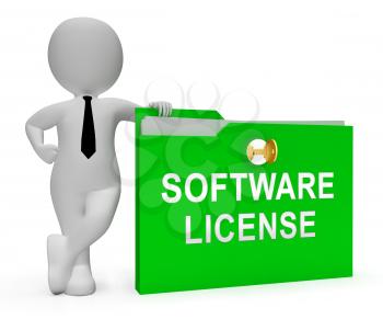 Software License Certified Application Code 3d Rendering Means Application Program Certificate Agreement