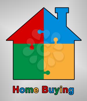 Home Or House Buying Guide Symbol Means Real Estate Guidebook For Purchasing Investments Or Accomodation - 3d Illustration