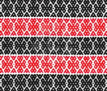 Russian national embroidery.