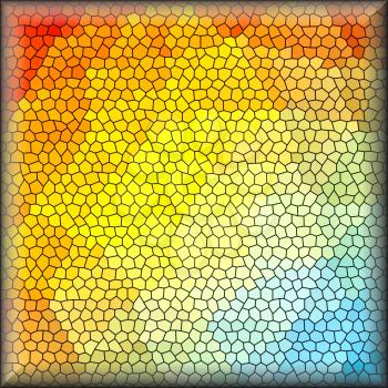 3D square color button with gradient along sides. Ideal using in web sites and other applications.