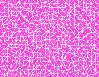 Abstract pink stained glass texture with white joint lines.