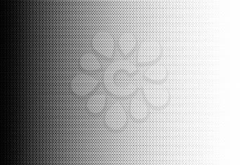 Basic halftone dots effect in black and white color. Halftone effect. Dot halftone. Black white halftone.