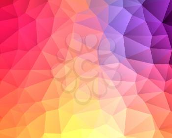 Low poly background. Polygonal or triangular abstract color background. Polygonal pattern. Low poly pattern.