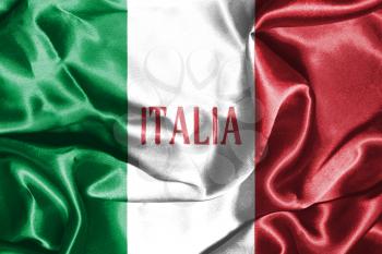 Italy Flag. Official colors and proportion. National Flag of Italy illustration