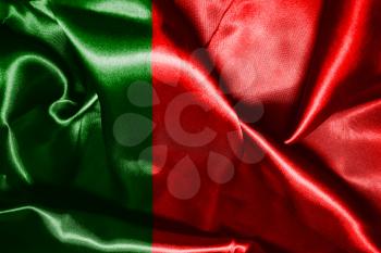 Portugal National Flag 3D illustration