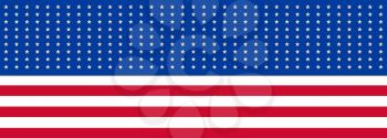 Independence Day, 4th Of July National Holiday in United States of America. Background Banner With US Colors and Stars