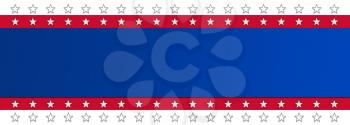 Independence Day, 4th Of July National Holiday in United States of America. Background Banner With US Colors and Stars
