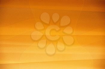 Orange futuristic wireframe background texture. Abstract illustration.