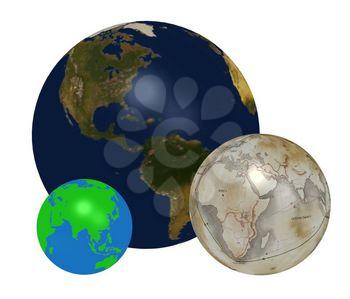 Globes Clipart