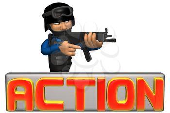 Armed Clipart