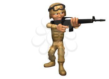 Armed Clipart