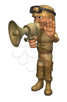 Speaking-trumpet Clipart