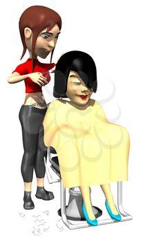 Hairstylist Clipart