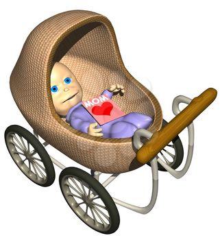 Stroller Clipart