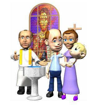 Baptism Clipart