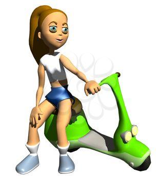 Scooter Clipart