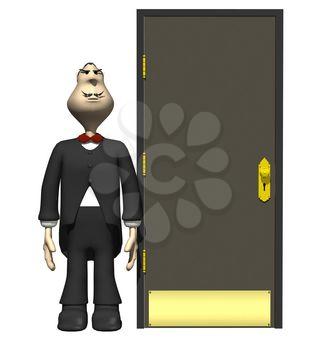 Butler Clipart