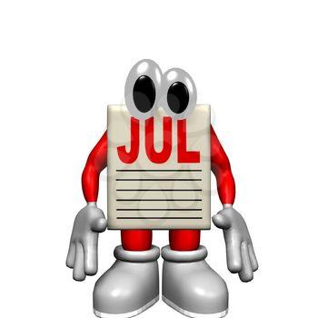 July Clipart