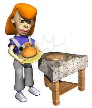 Ceramist Clipart