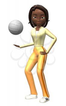 Volleyball Clipart