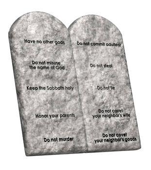 Commandments Clipart