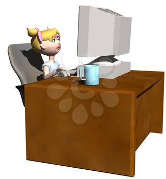 Seated Clipart