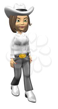 Cowgirl Clipart