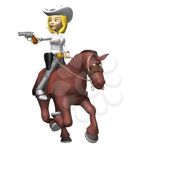 Cowgirl Clipart