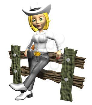 Cowgirl Clipart