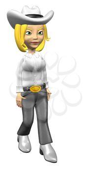 Cowgirl Clipart