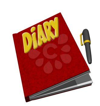 Diary Clipart