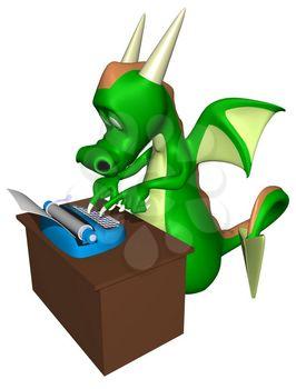 Typing Clipart