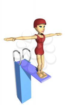 Posing Clipart