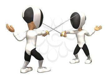 Fencing Clipart