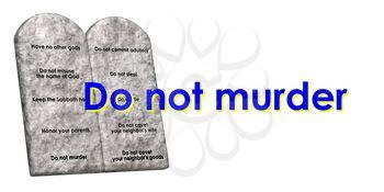 Commandments Clipart