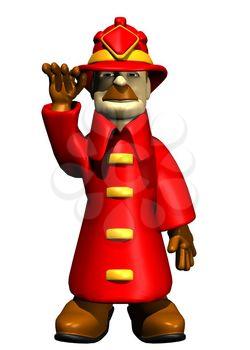 Firefighter Clipart