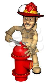 Firefighter Clipart