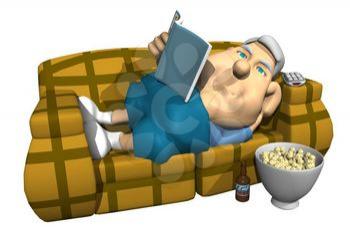 Reclining Clipart