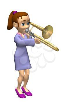 Trombone Clipart