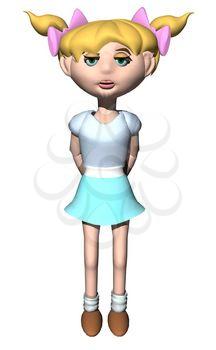 Pigtails Clipart