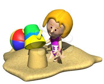 Sandcastle Clipart