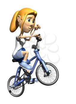 Biking Clipart