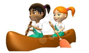 Paddling Clipart